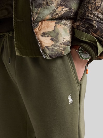 Polo Ralph Lauren Regular Fit Sweathose aus Baumwoll-Mix Oliv 3