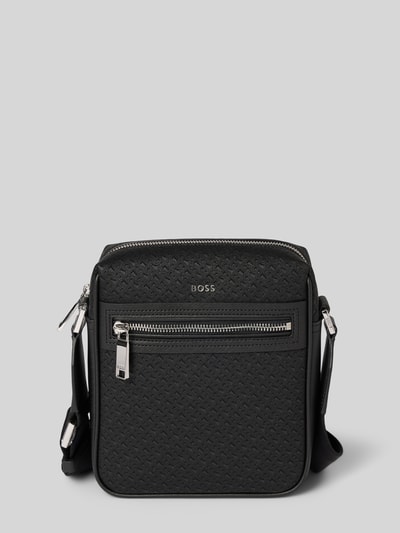 BOSS schoudertas met logo-applicatie Zwart - 2