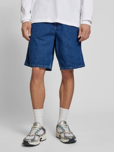 Carhartt Work In Progress Korte jeans met steekzakken, model 'SIMPLE SHORT' Jeansblauw - 4