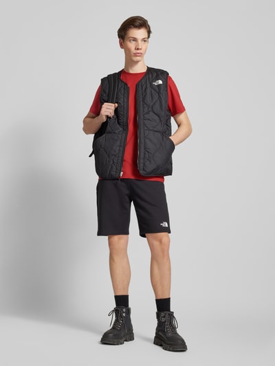 The North Face T-shirt met labelprint, model 'REDBOX' Rood - 1