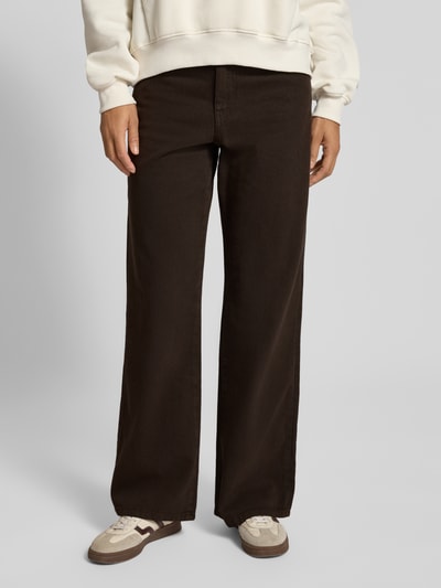 Gina Tricot Jeans met 5-pocketmodel Donkerbruin - 4