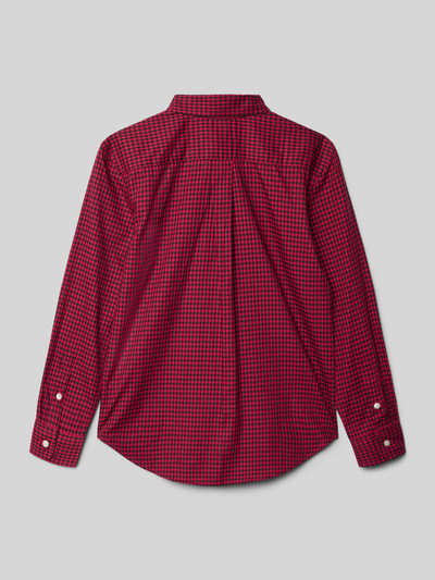 Polo Ralph Lauren Teens Hemd mit Knopfleiste Bordeaux 3