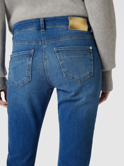 MAC Slim Fit Jeans mit verkürzter Passform Hellblau 3