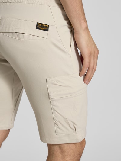 PME Legend Regular Fit Cargoshorts mit elastischem Bund Modell 'AIRYLON' Beige 3