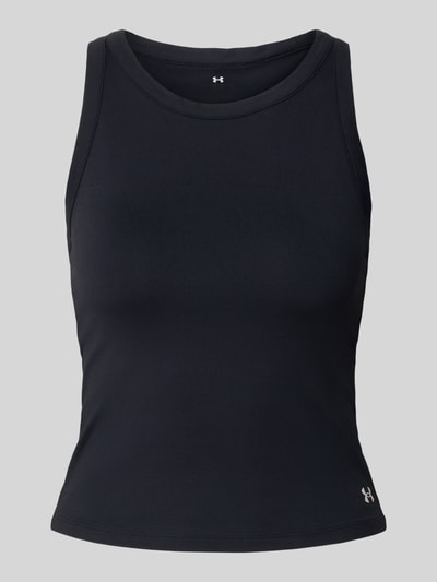 Under Armour Top z detalem z logo Czarny 2