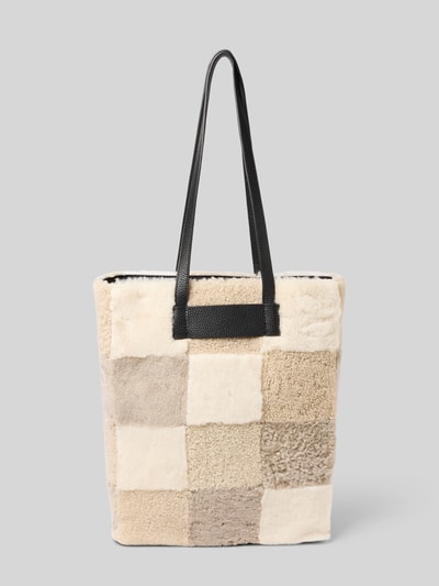 BOGNER Torba tote ze sztucznego futra Piaskowy 4