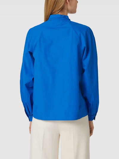 Tommy Hilfiger Blouse met ballonmouwen Koningsblauw - 5