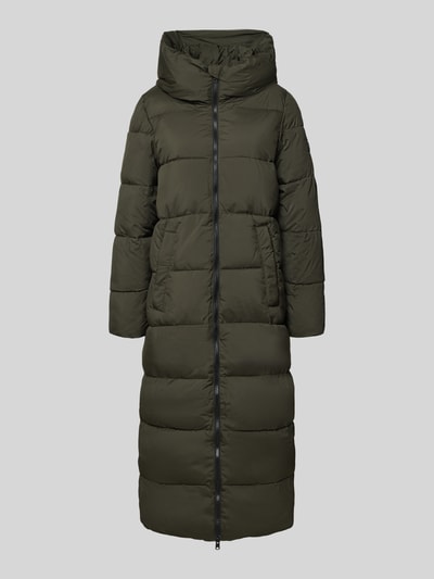 ECOALF Steppmantel mit Zweiwege-Reißverschluss Modell 'ARANDA' Dunkelgruen 2