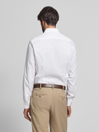 Tommy Hilfiger Tailored Slim fit zakelijk overhemd van puur katoen Wit - 5