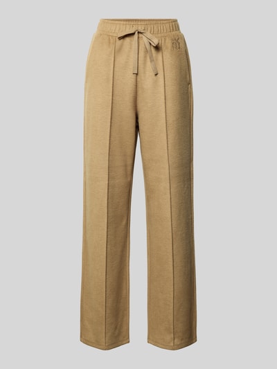 Weekend Max Mara Regular Fit Sweatpants mit Schurwoll-Anteil Modell 'SPONDA' Camel 2