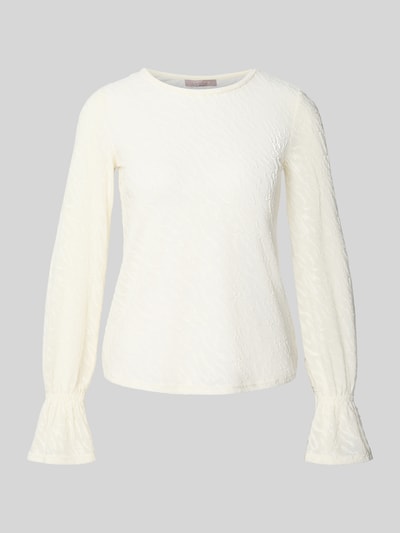 Christian Berg Woman Selection Shirt met lange ballonmouwen Ecru - 2