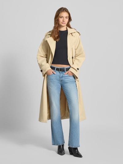 Pepe Jeans Flared Jeans aus Baumwoll-Mix Modell 'VENUS' Hellblau 1