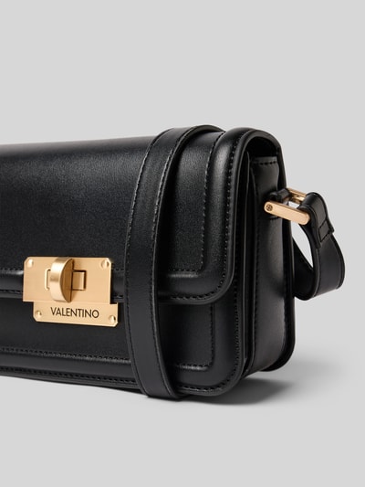 VALENTINO BAGS Torba na ramię z imitacji skóry model ‘FLOREN’ Czarny 2