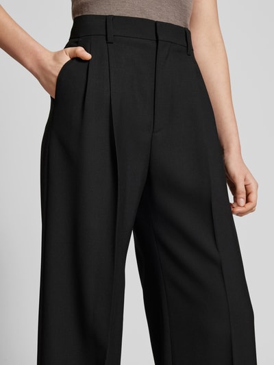 Filippa K Stoffhose mit Bundfalten Black 3