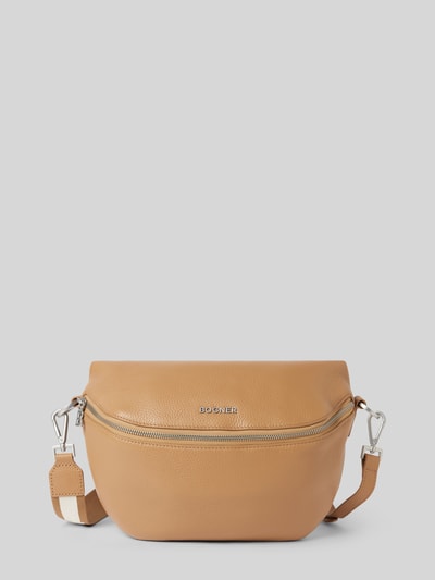 BOGNER Handtasche mit Label-Detail Modell 'ANDERMATT' Sand 2