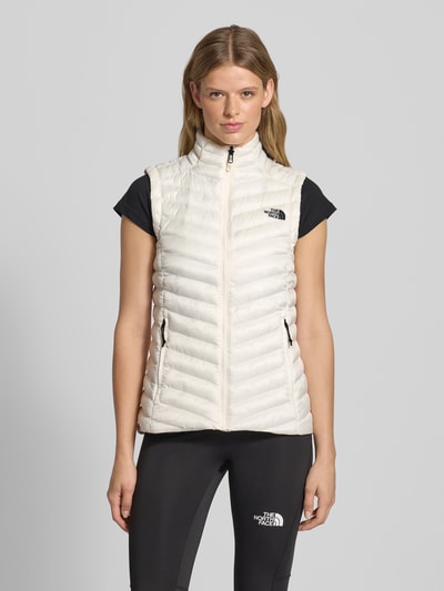 The North Face Regular Fit Steppweste mit Logo-Stitching Modell 'HUILA' Offwhite 4