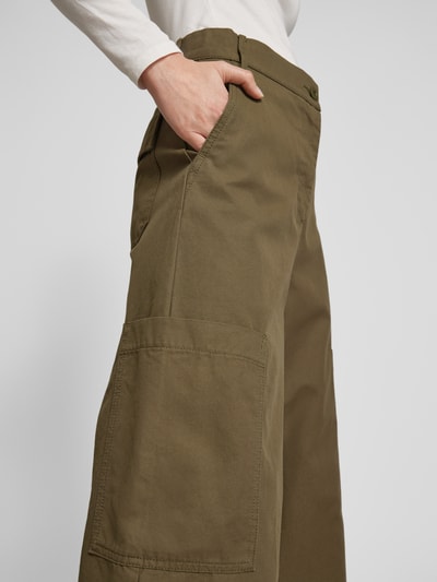 Weekend Max Mara Hose mit  Cargotaschen Modell 'QUIZ' Khaki 3