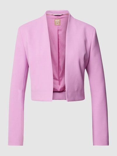 BOSS Black Women Bolero mit Label-Applikation Mauve 2