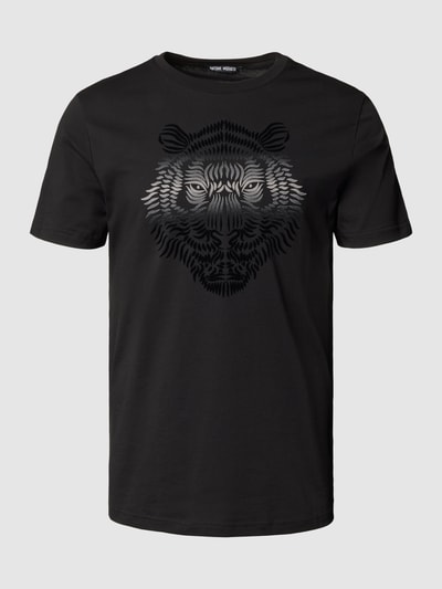 Antony Morato T-shirt z nadrukowanym motywem Czarny 2