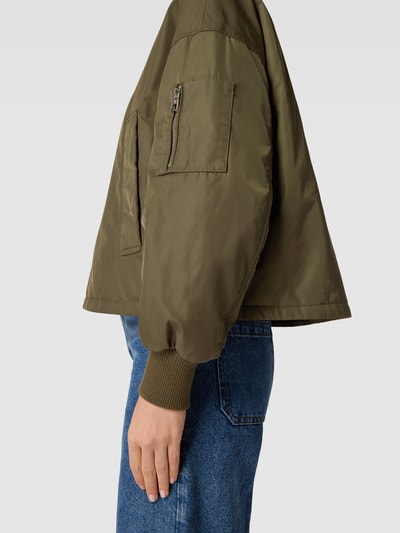 Marc O'Polo Bomberjacke mit Stehkragen Khaki 3