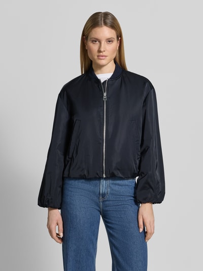 Marc O'Polo Regular Fit Blouson mit Baseball-Kragen Marine 4