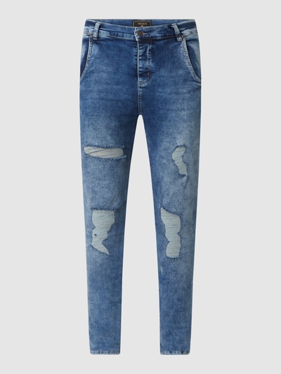 SIK SILK Skinny jeans met stretch  Jeansblauw - 2