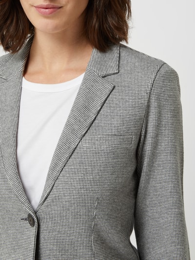 Marc O'Polo Blazer mit Hahnentritt-Dessin Silber Melange 3