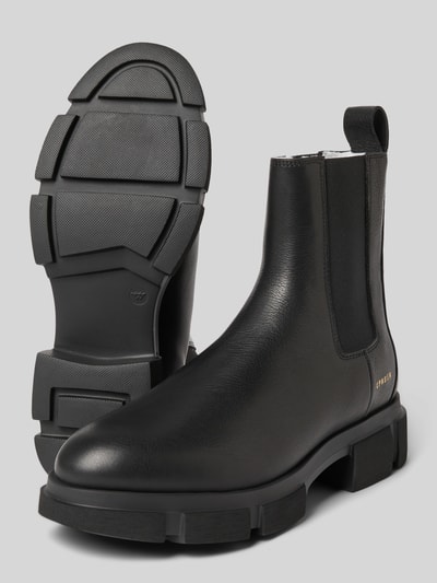 Copenhagen Boots aus Leder mit elastischen Einsätzen Modell 'CPH570' Black 4