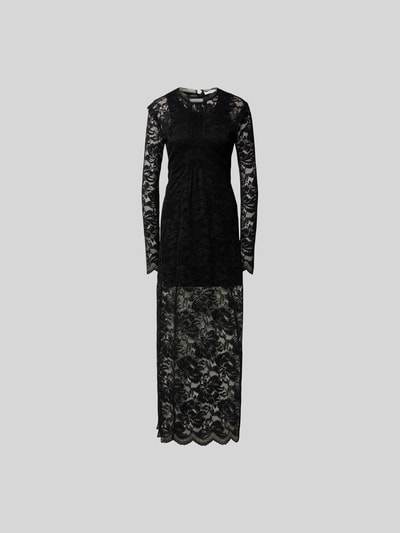 Rabanne Maxikleid mit Rundhalsausschnitt Black 1