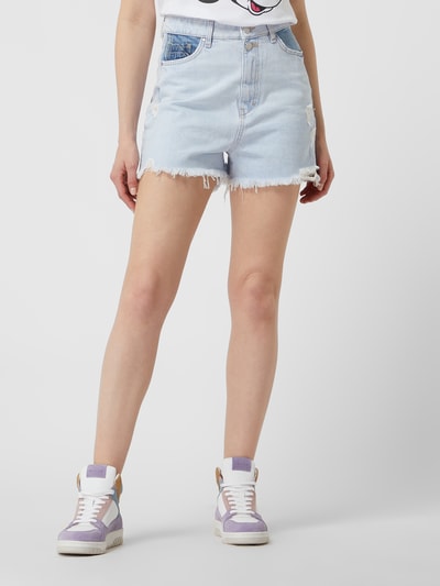 edc By Esprit Jeansshorts im Destroyed-Look Hellblau 4