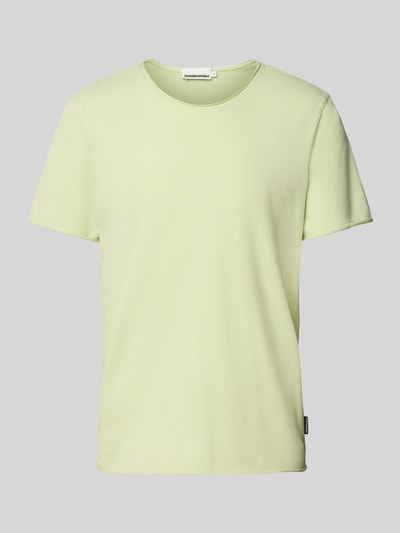 Armedangels Regular Fit T-Shirt aus reiner Baumwolle Hellgruen 2