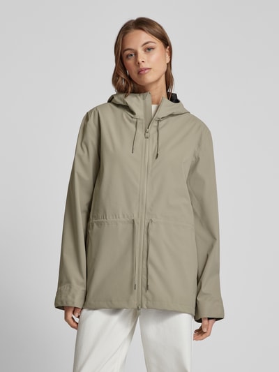 RAINS Jacke mit Kapuze Modell 'Suva' Schilf 4