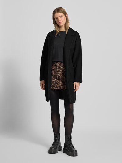 Pieces Płaszcz o kroju regular fit z paskiem w talii model ‘JOLENE’  1