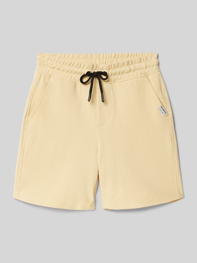 Garcia Regular Fit Bermudas mit Eingrifftaschen Senf 1