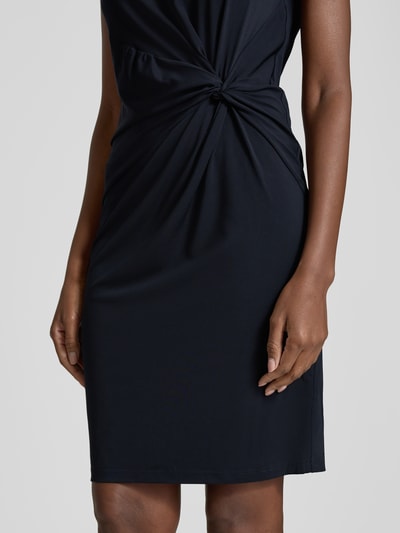 Christian Berg Woman Selection Minikleid mit Knotendetail Marine 3