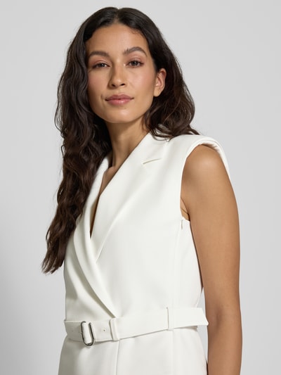 HUGO Etuikleid in Minilänge Modell 'Komea' Weiss 3