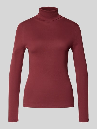 s.Oliver RED LABEL Longsleeve aus reiner Baumwolle Bordeaux 2