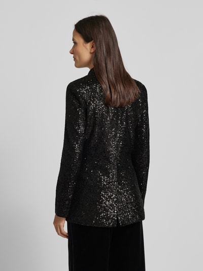 Jake*s Cocktail Shaped Fit Blazer mit Paillettenbesatz Black 5