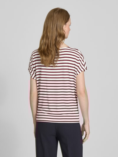 s.Oliver RED LABEL Relaxed fit T-shirt van viscosemix Kersenrood - 5