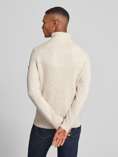 Tom Tailor Regular fit schipperstrui van katoenmix Offwhite - 5