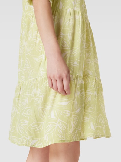 Christian Berg Woman Selection Sukienka koszulowa z wzorem na całej powierzchni Limonkowy 3