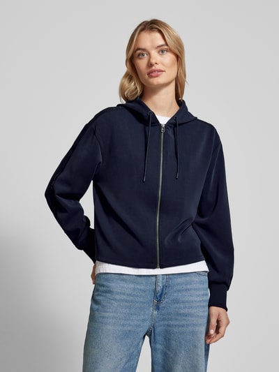 s.Oliver RED LABEL Hoodie met capuchon  Marineblauw - 4