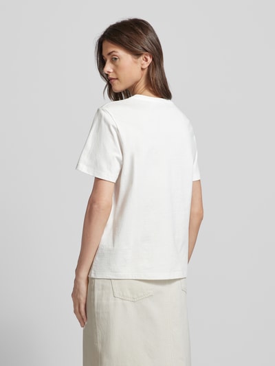 Vila T-shirt z okrągłym dekoltem model ‘COLBA’ Biały 5