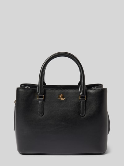 Lauren Ralph Lauren Handtasche mit Label-Applikation Modell 'MARCY' Black 1