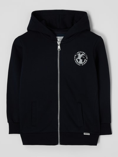 Basefield Sweatjacke mit Kapuze Marineblau 1