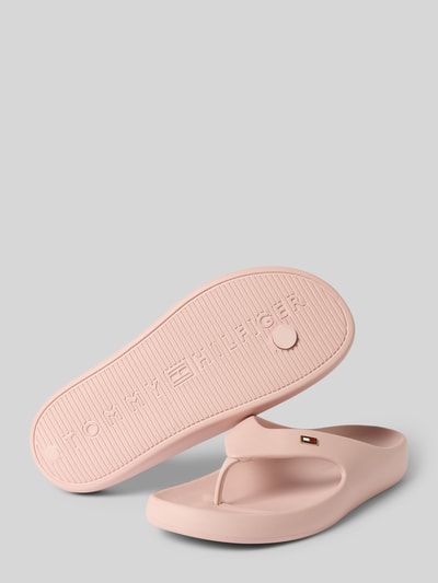 Tommy Hilfiger Vorgeformter Zehentrenner mit Logo-Detail Rose 4