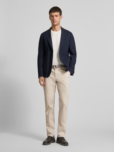 MCNEAL Slim Fit Chino mit Gürtel Ecru 1