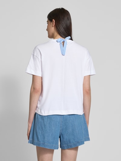 MORE & MORE T-Shirt mit Label-Details Offwhite 5