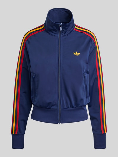 adidas Originals Regular Fit Trainingsjacke mit Label Stitching Dunkelblau 2