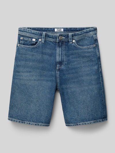 Produktfoto, Slim Fit Jeansshorts aus Baumwoll-Mix Modell '551™' von Levi’s® Kids in blauer Denim-Optik mit 5-Pocket-Design und Label-Patch